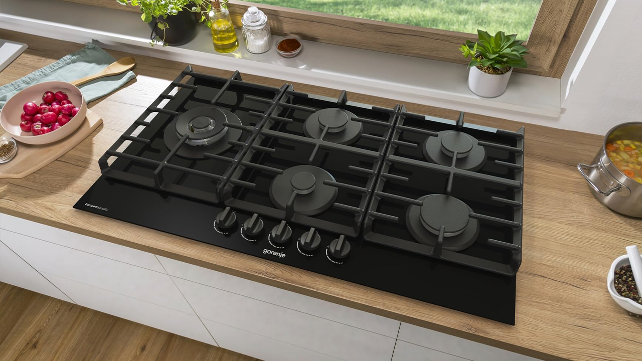 Gorenje GCW951B Gas on Glass Ceramic Hob