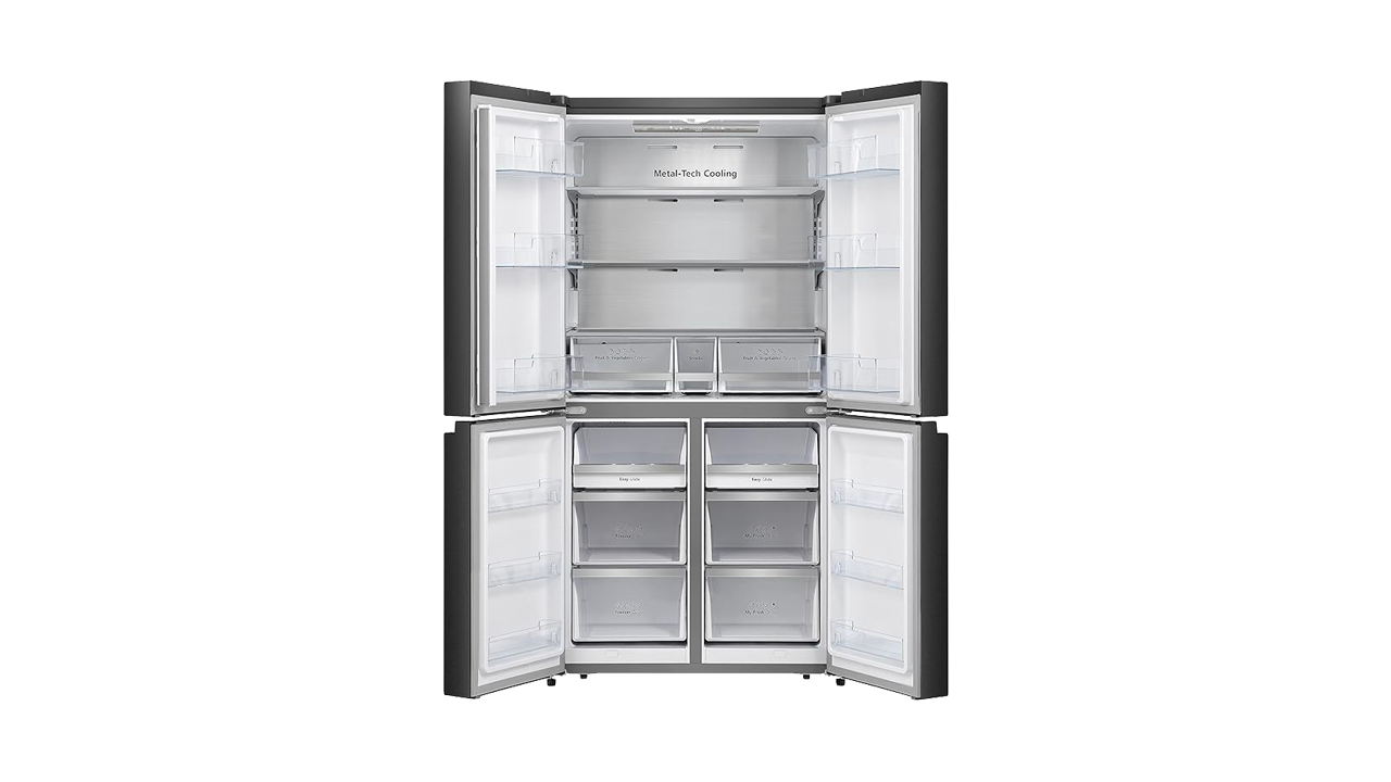 Gorenje NRM 9181 SBI Cross Door Freestanding Fridge Freezer