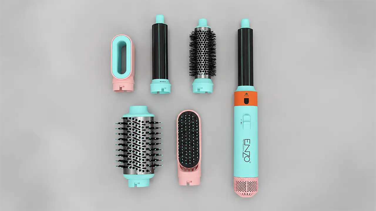 Enzo EN-4140 6-in-1 Hot Air Styling Brush