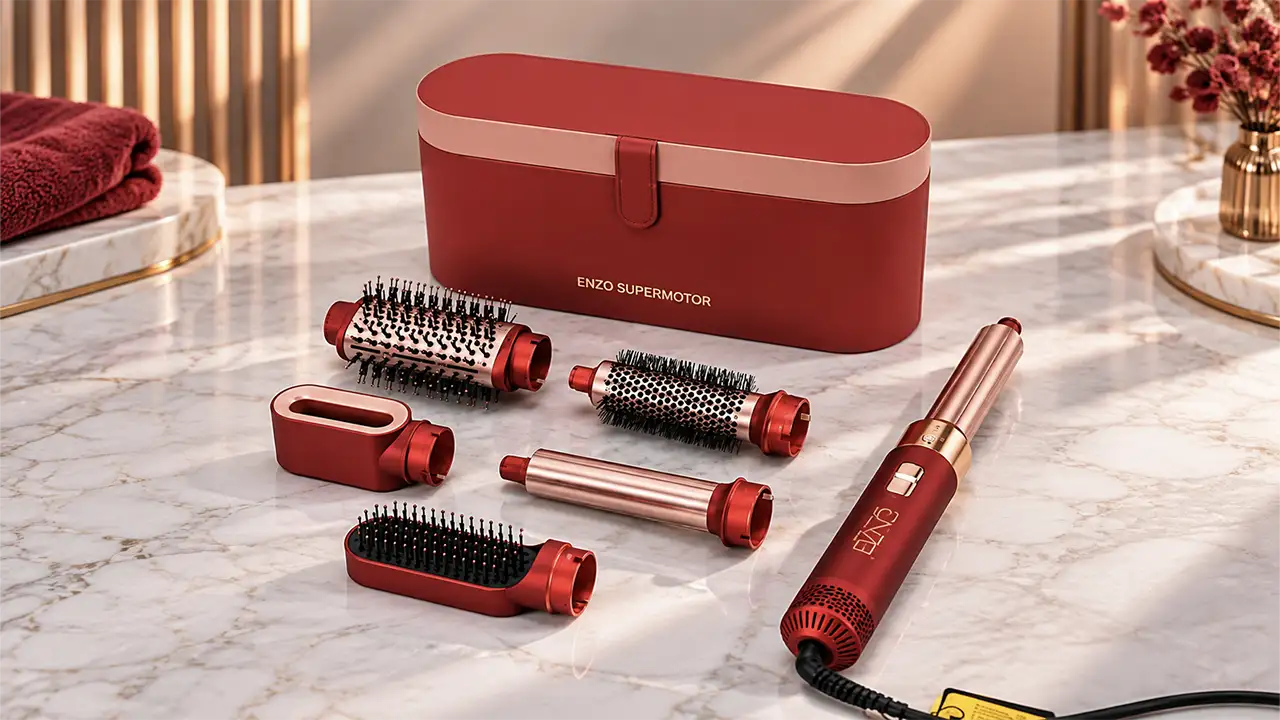 Enzo EN-4140 6-in-1 Hot Air Styling Brush