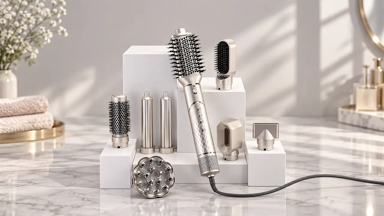Enzo EN-755 9-in-1 Air Styling and Hair Dryer Kit