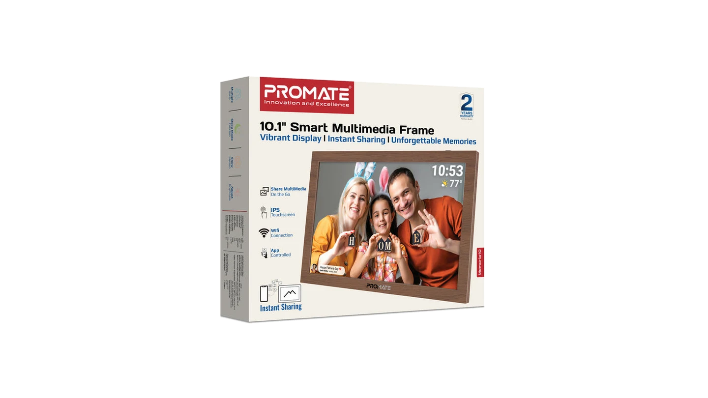 10.1" Vibrant Full HD Smart Multimedia Wi-Fi Digital Photo Frame