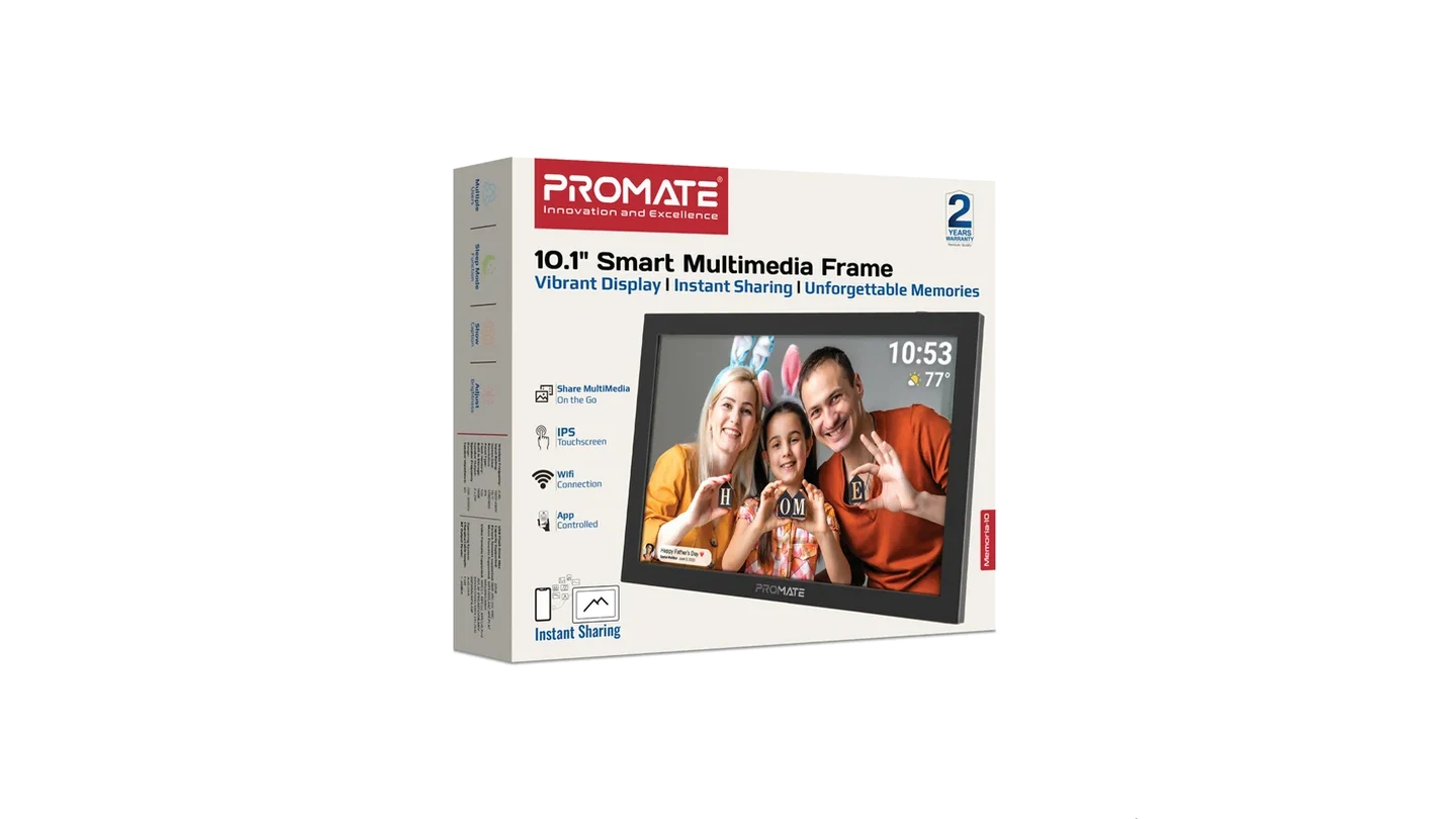 10.1" Vibrant Full HD Smart Multimedia Wi-Fi Digital Photo Frame