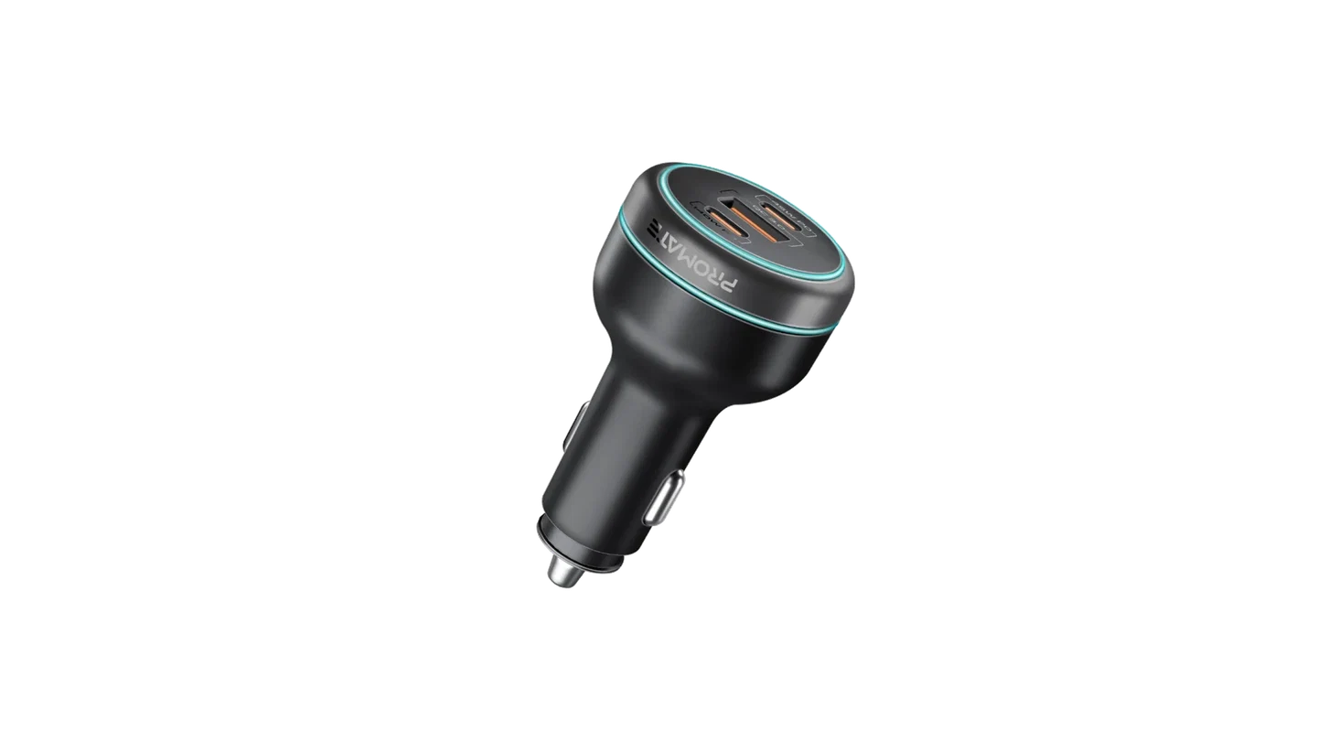 230W RapidCharge™ Car Charger with Dual Power Delivery and Quick Charge Ports
