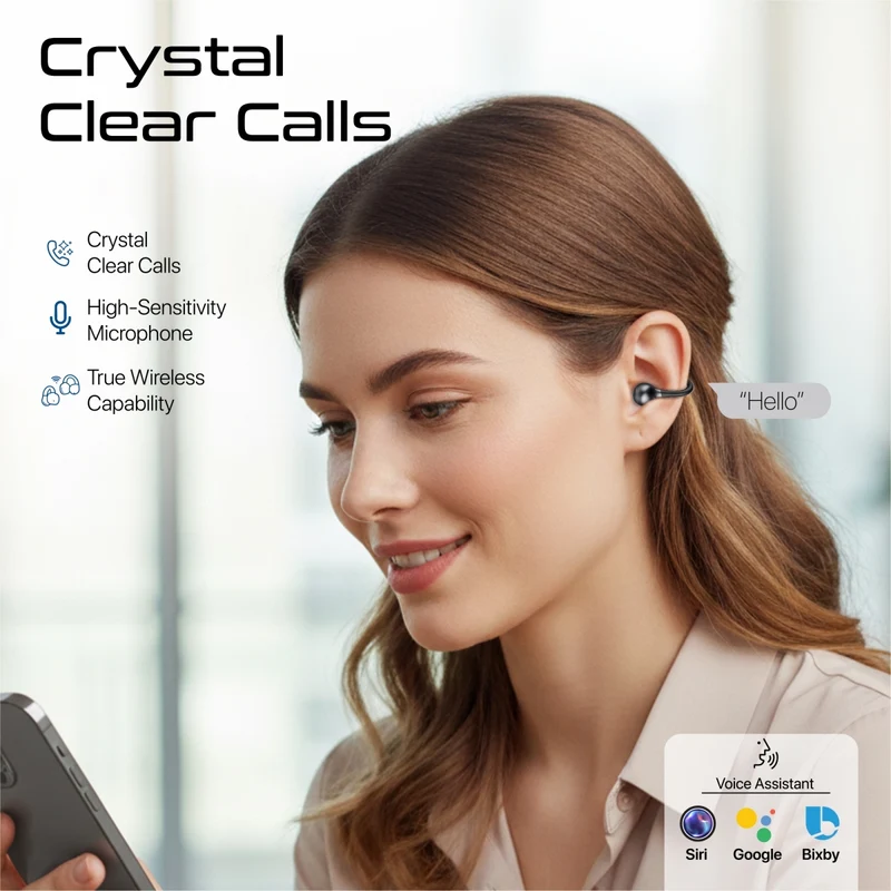 AudioFit™ Open Ear True Wireless Stereo Earbuds with IntelliTouch