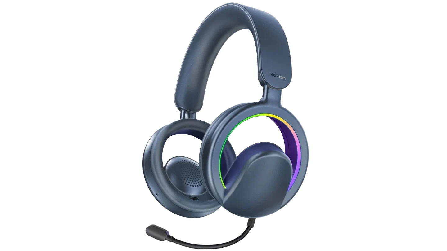 High-Fidelity Open Ear Wireless Over-Ear Headphones with Detachable Mic