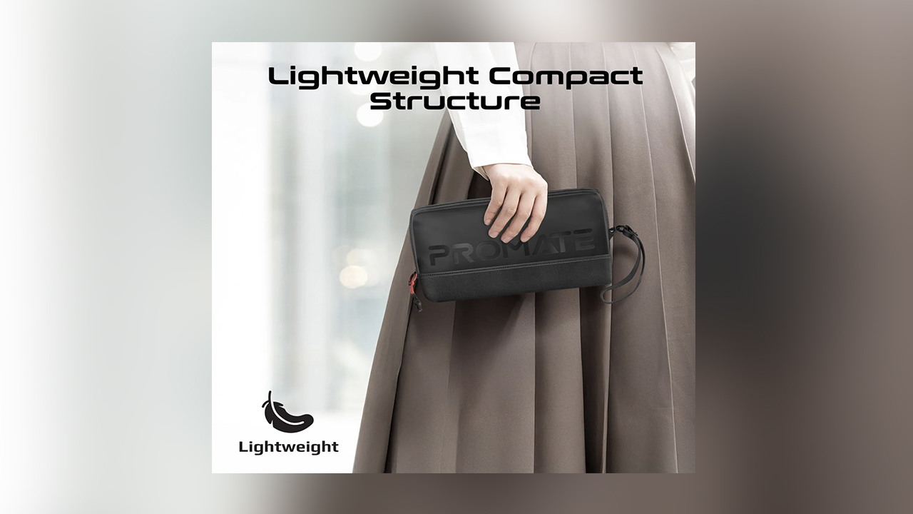 Lightweight Tech Essential Organizer Pouch Bag with Multiple Pockets